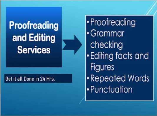 Professional Proofreading & Error-Free Editing Service