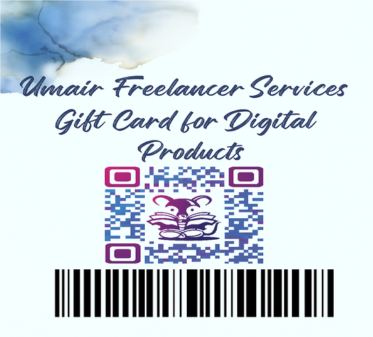 Umair Freelance Service Gift Card